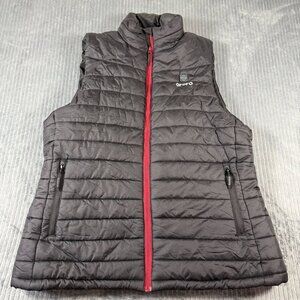 Ororo Heated Vest Mens XL Black Full Zip Insulated Puffer -NO Battery